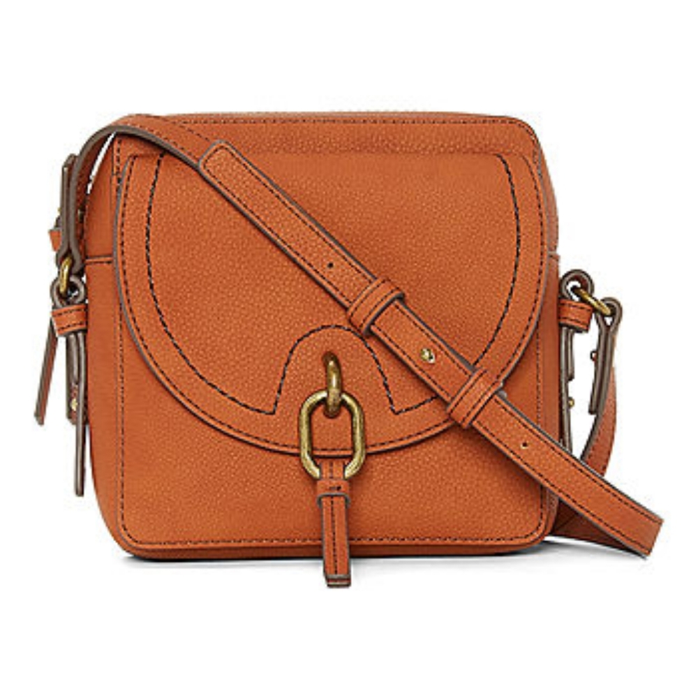 A.n.a Tessa Square Camera Bag in Cognac